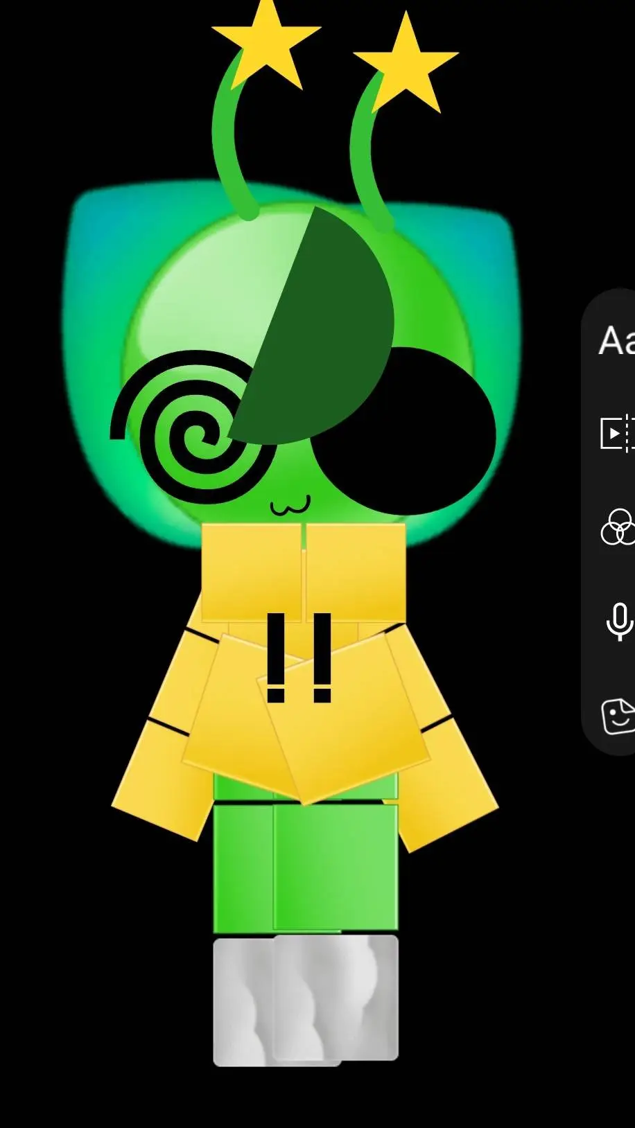 ai character: third oc limai background