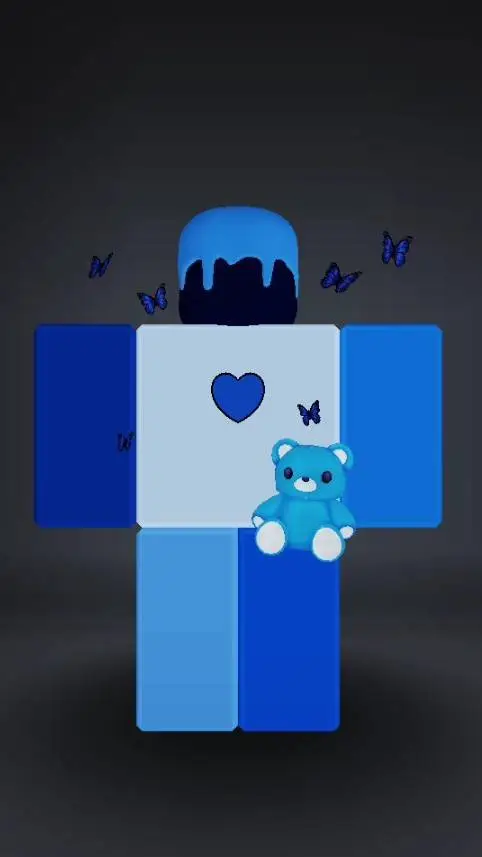 ai character: 𝓑𝓵𝓾𝓮-𝓶𝓪𝓷 ★ background