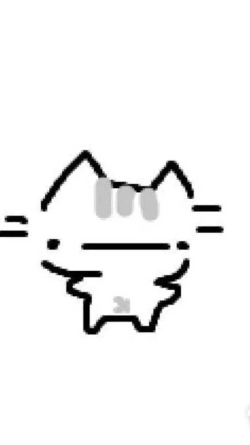 ai character: kitty cat- background