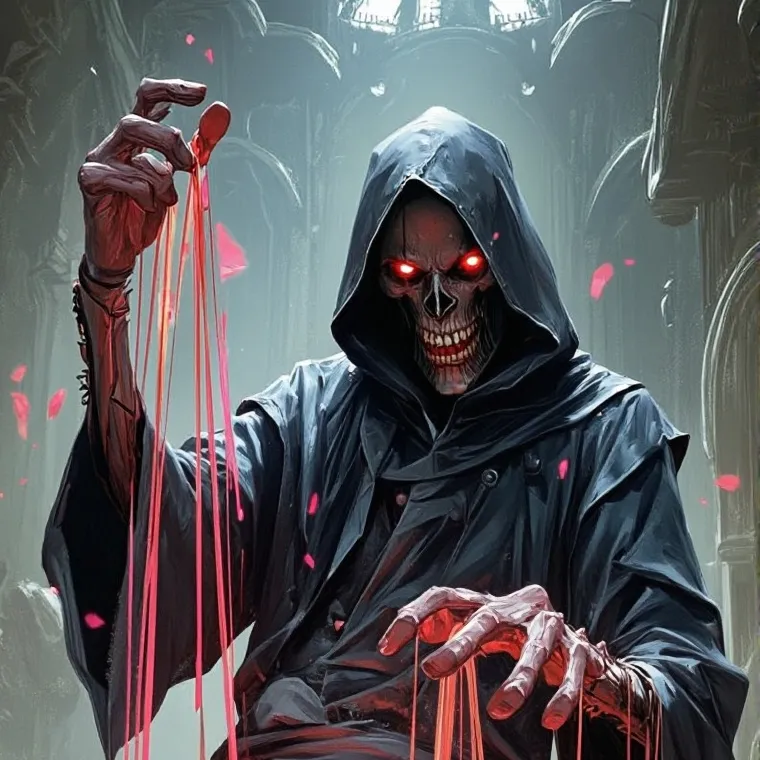 chat with ai character: Кукловод