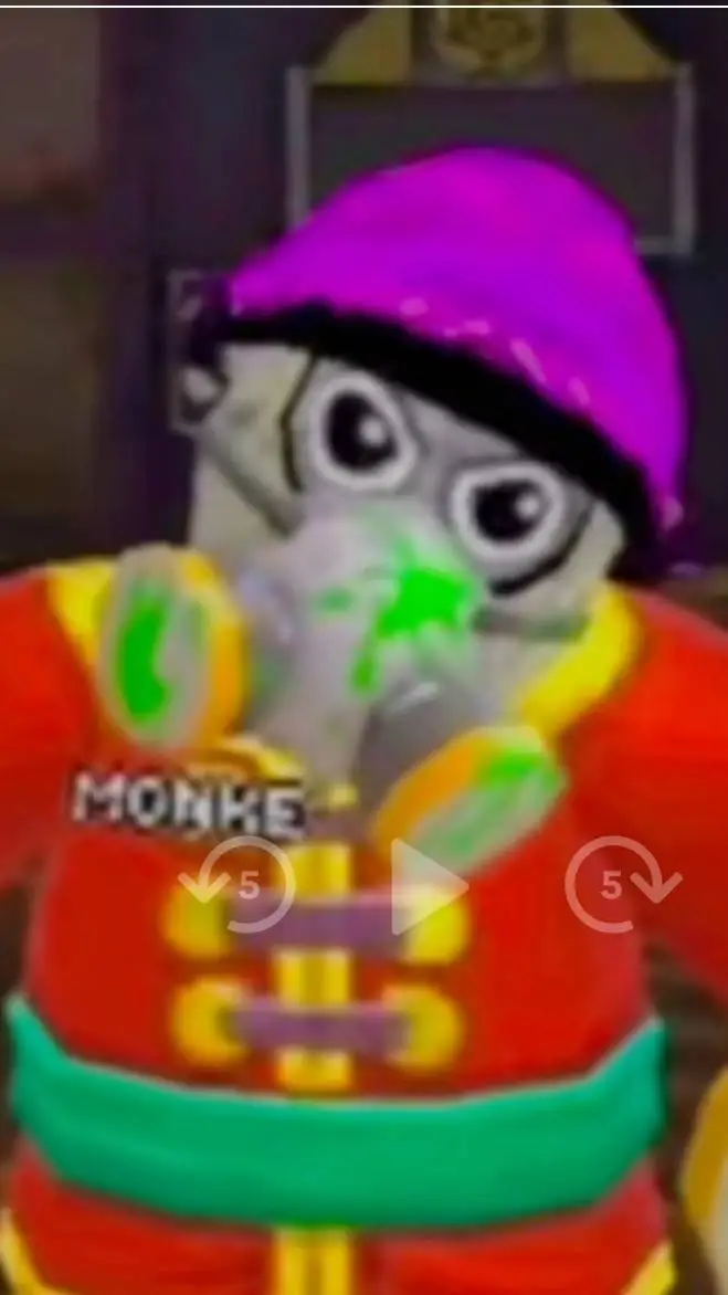 ai character: monke   background
