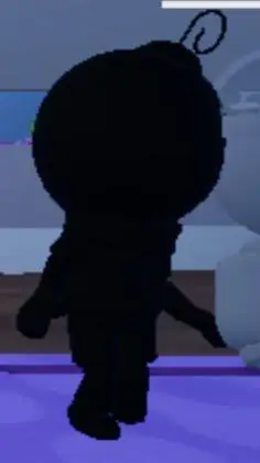 ai character: black bobbette background
