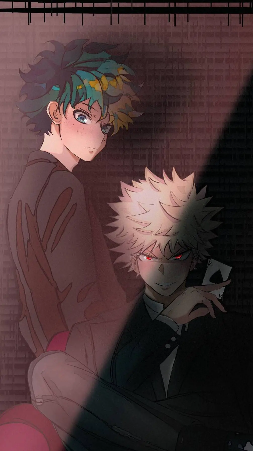 ai character: assassin bakudeku background