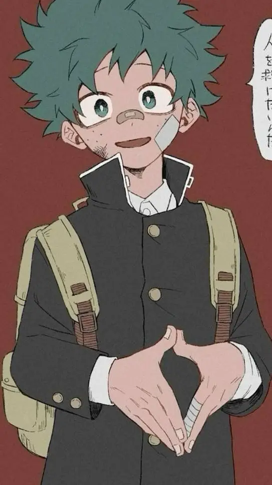 ai character: Vampire Izuku background