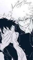 ai character: vampire Bakugo. background