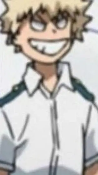 ai character: villain Bakugo. background