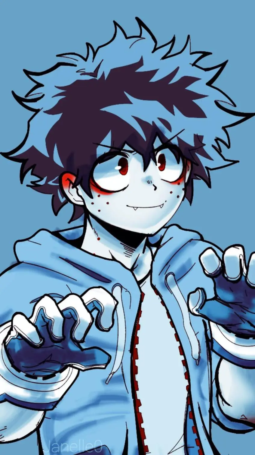 ai character: Bakugo. background