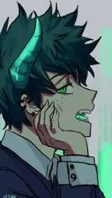 ai character: Bakugo  background