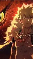 ai character: Dragon Bakugo  background