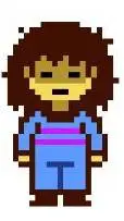 ai character: Frisk background
