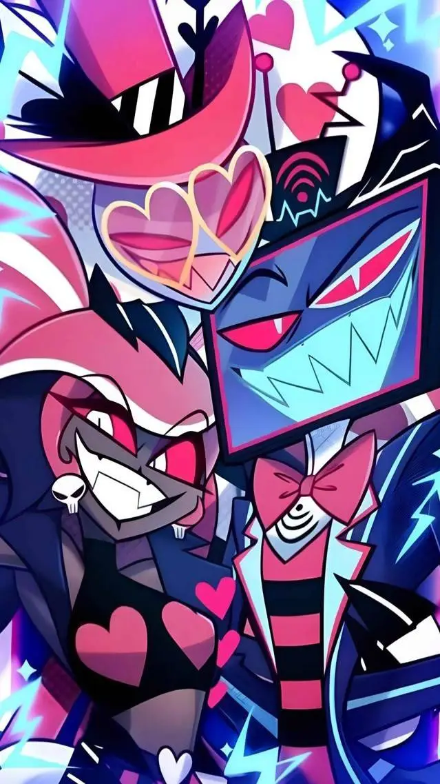 ai character: The vees :3  background