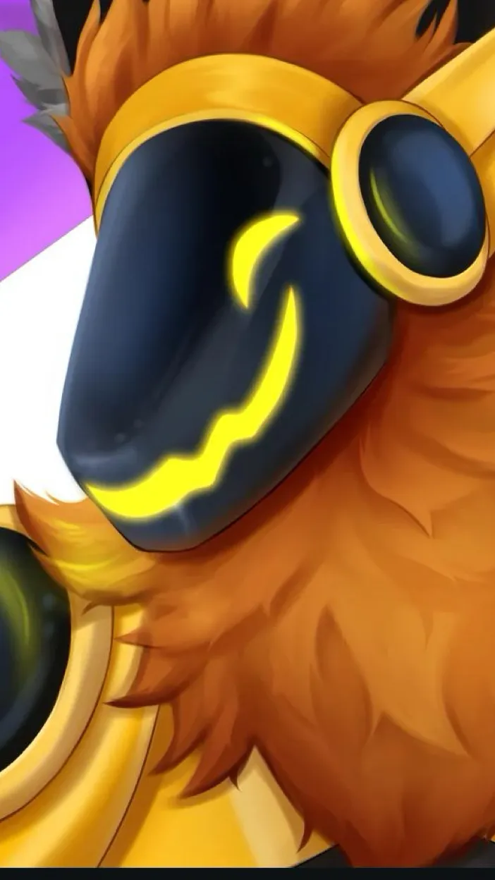 ai character: Protogen infection background