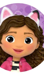 ai character: Gabbys dollhouse 2 background