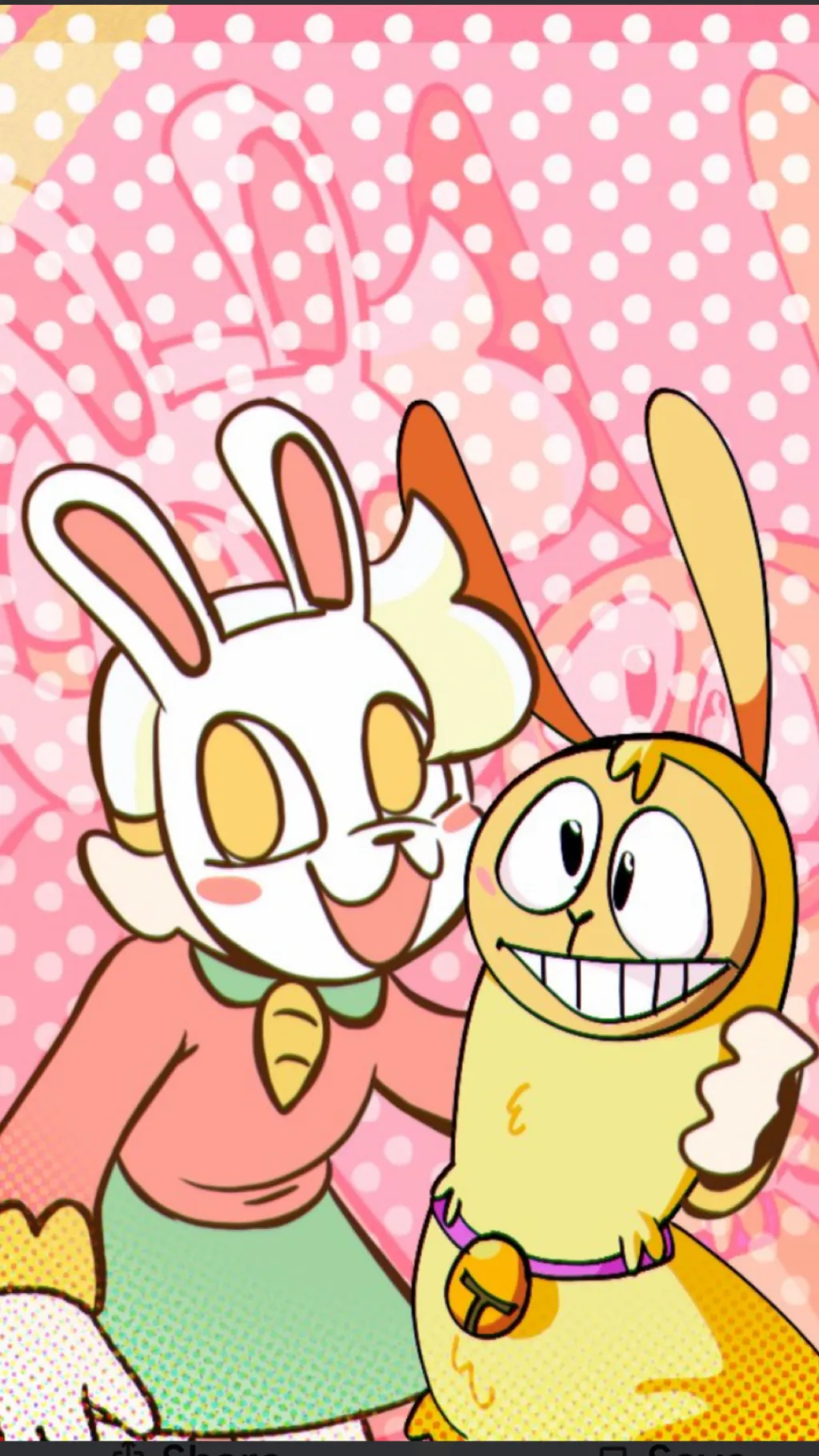 ai character: Lamu and Bonnie background