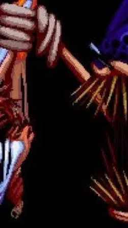 ai character: Sonic.OMT background