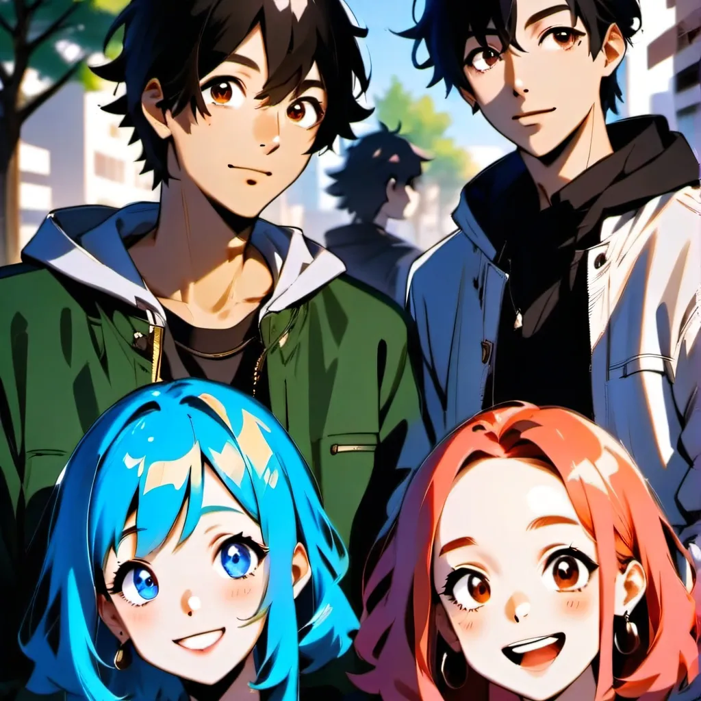 chat with ai character: Tus amigos 