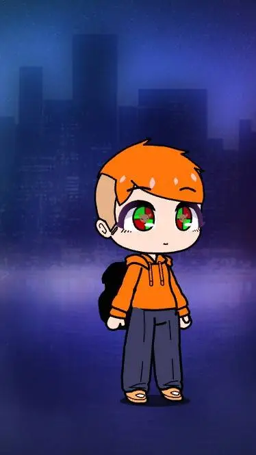 ai character: zach and friends  background