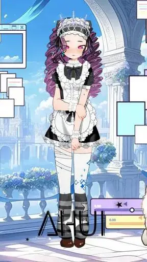 ai character: dark rose pt2 background