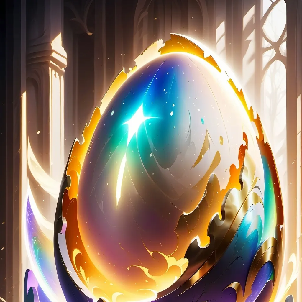 chat with ai character: glow`crack egg