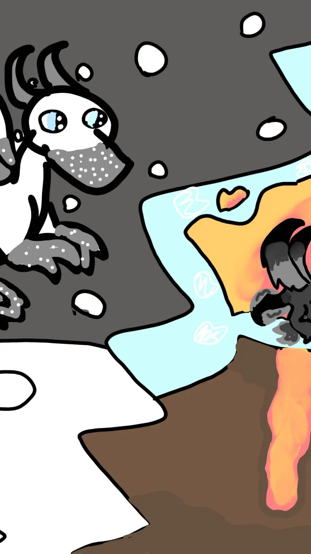 ai character: Sky flare background