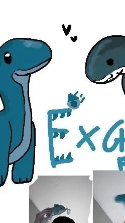 ai character: ExtinctFins background