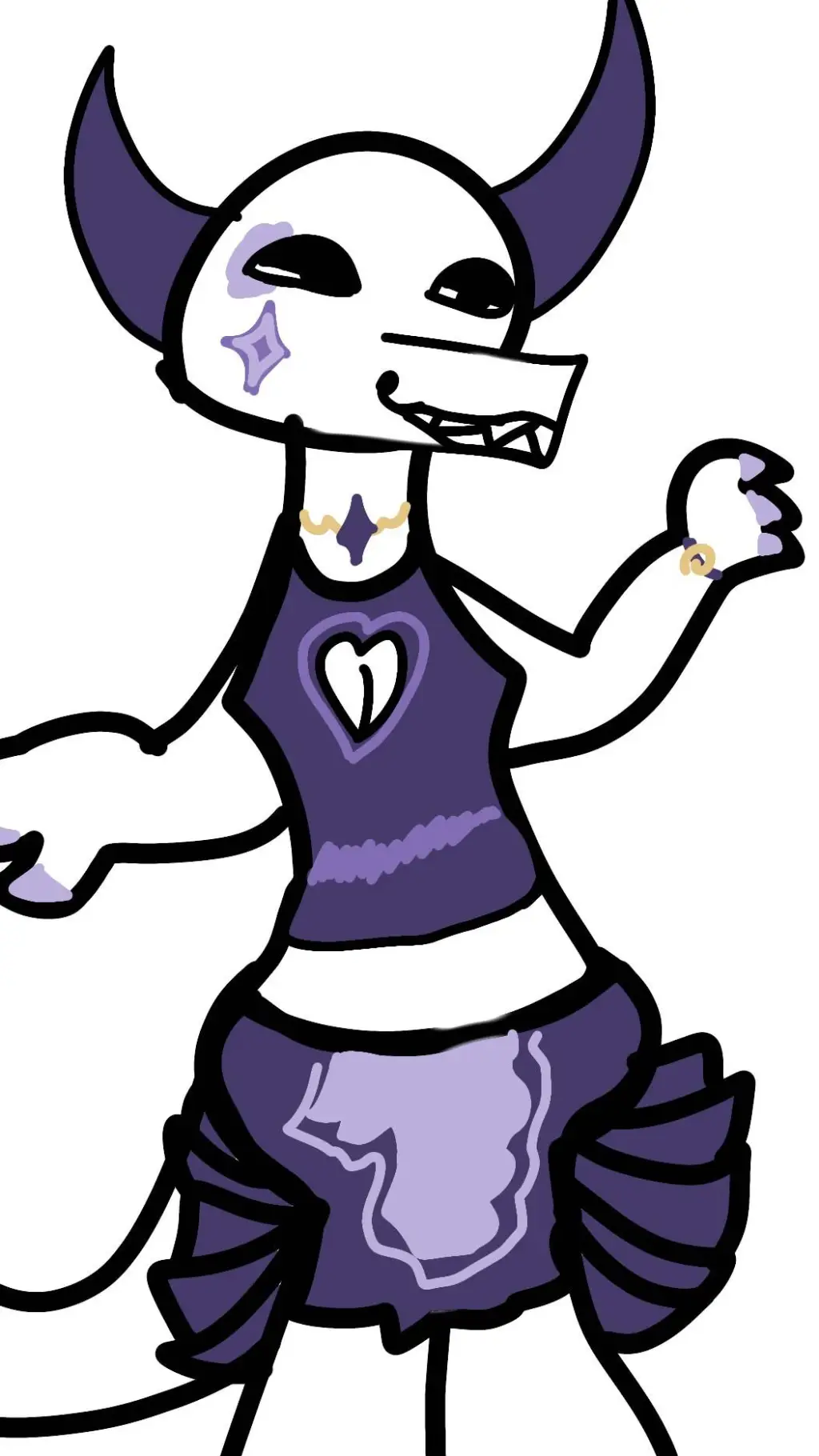 ai character: Violina background