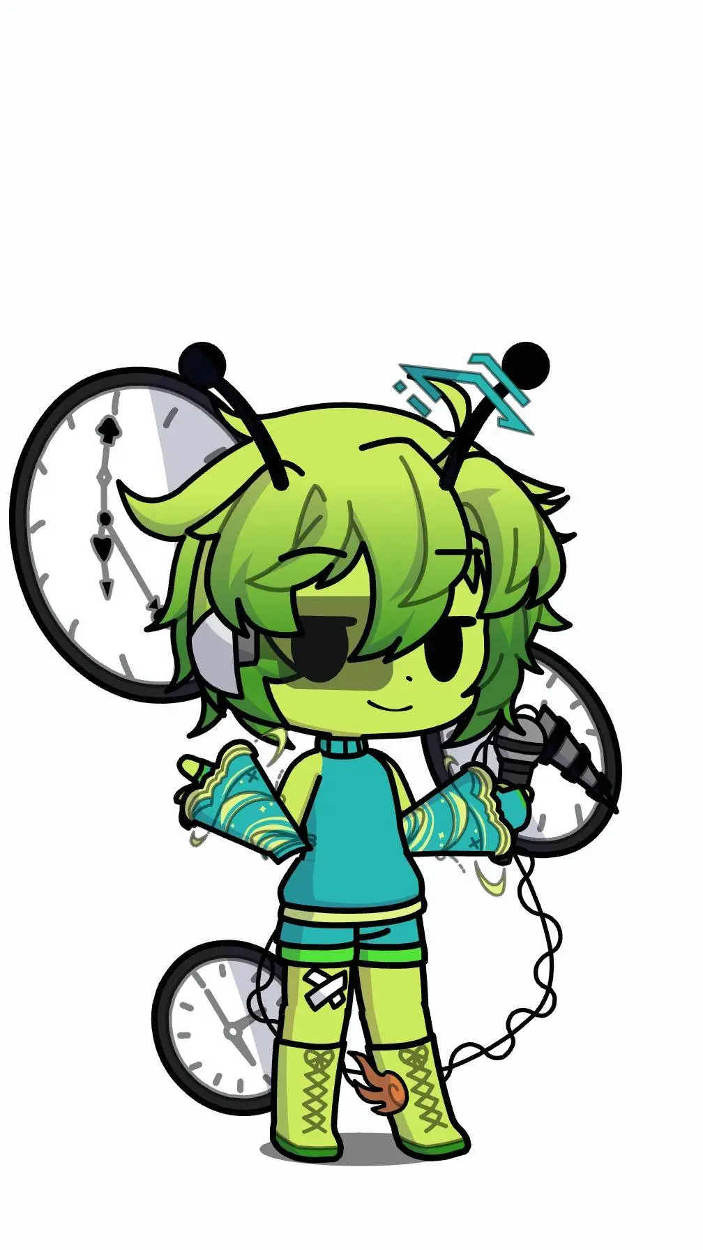 ai character: nin  background