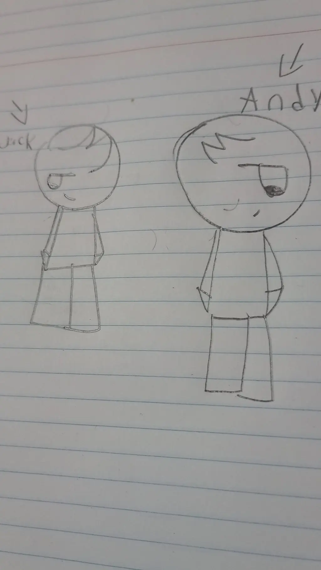 ai character: Jack y Andy background