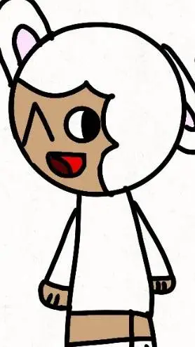 ai character: Molang  background