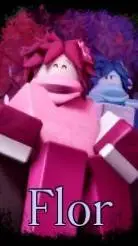 ai character: Two Time Flower  background