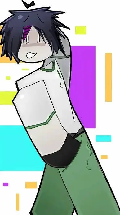ai character: esto es raro background