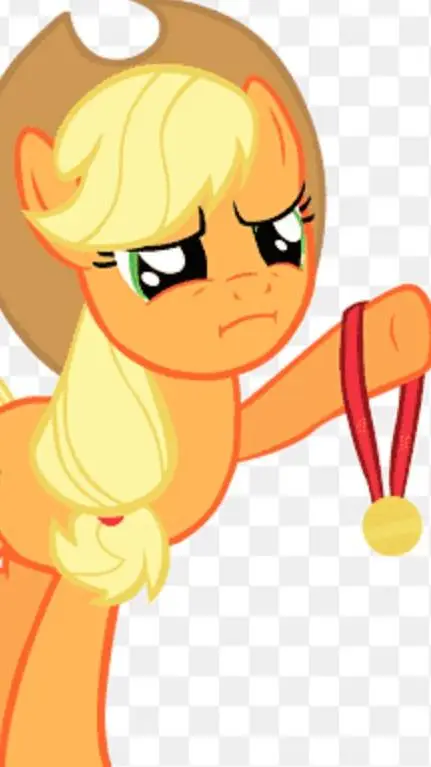 ai character: Applejack  background