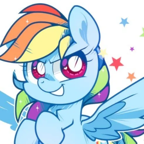 chat with ai character: rainbow dash ❤️🧡💛💚