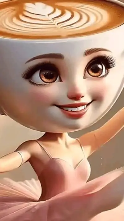 ai character: balerina capuchina background