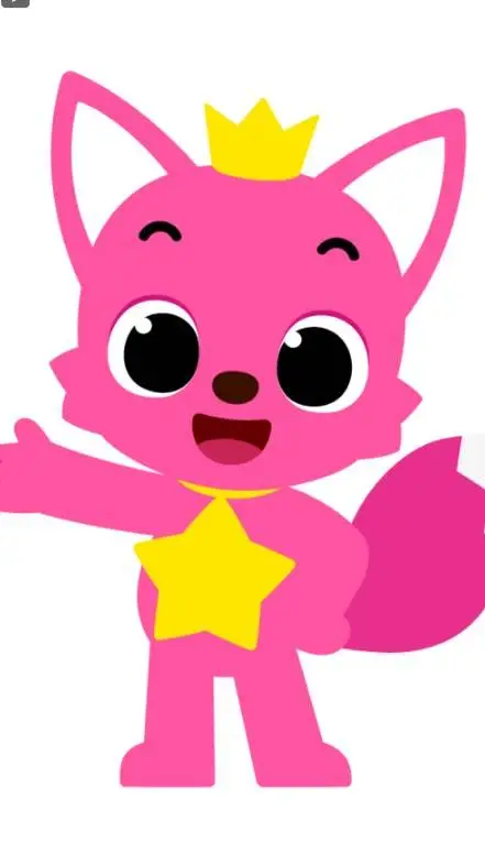 ai character: pinkfong💓💓 background