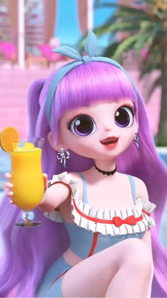 ai character: lulu pop background