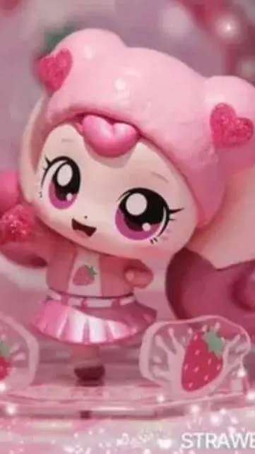 ai character: 🍓Heartsping🍓 background