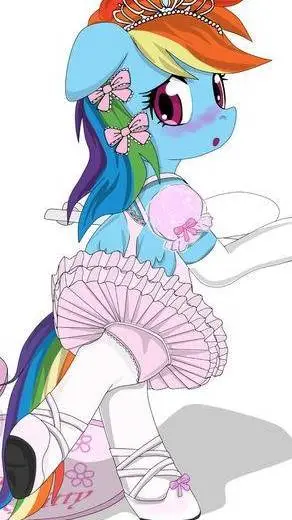 ai character: rainbow dash~☁️🌈 background