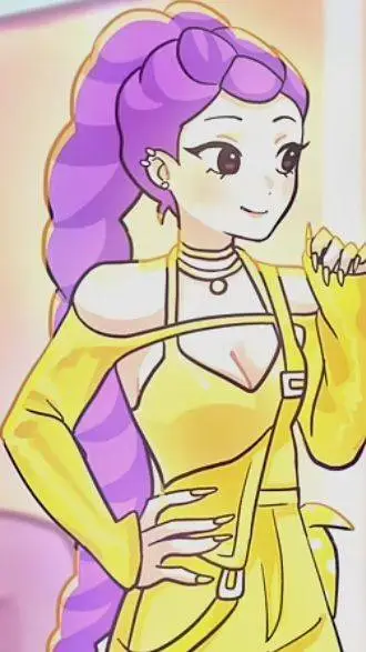 ai character: Rumi la cazadora background