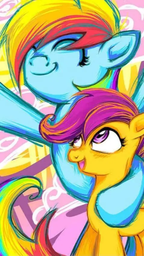 ai character: 🌈~Sisters~🛴 background