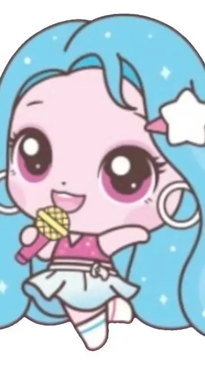 ai character: 🩵Yuhaping🩵 background