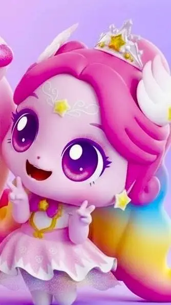 ai character: 💝Auroraping💫 background