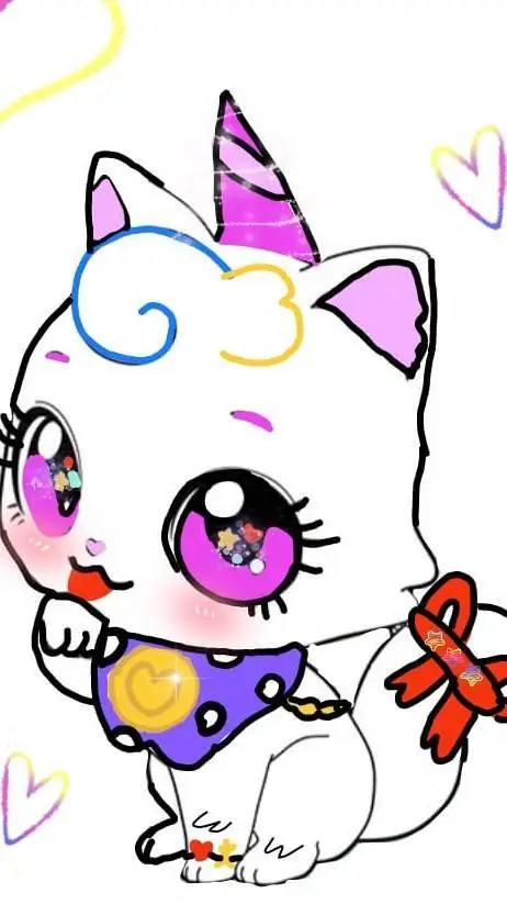 ai character: 🌸catmeow🥳 background