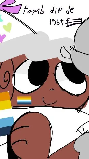 ai character: cosmo X shelly background
