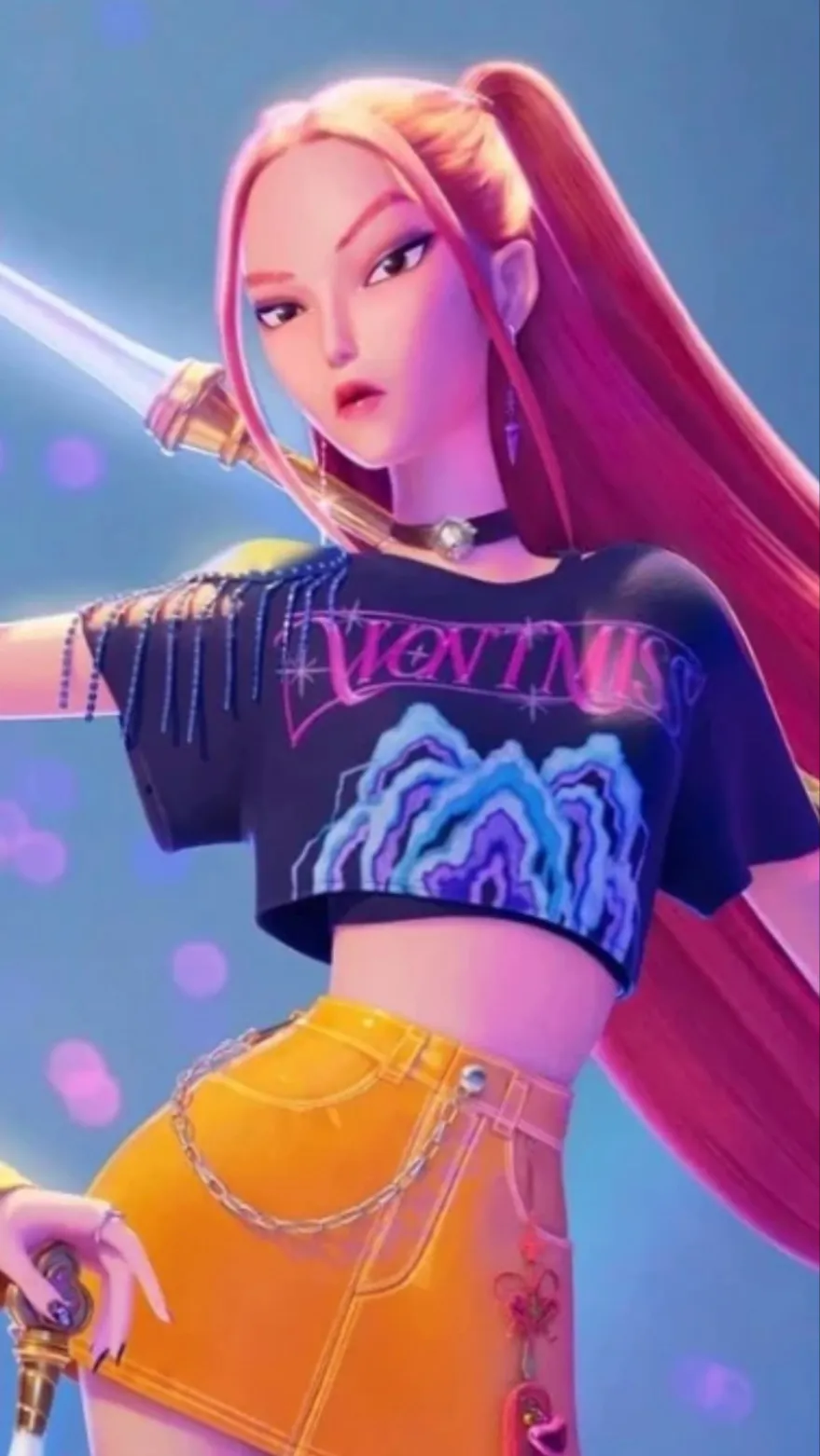 ai character: Mira  background