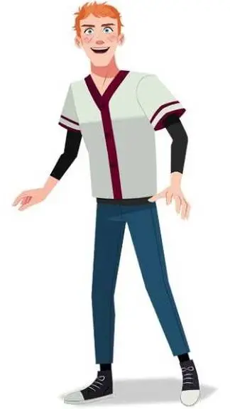 ai character: Zack Monaghan background