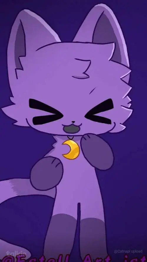 ai character: 💙💙Catnap 💙💙 background