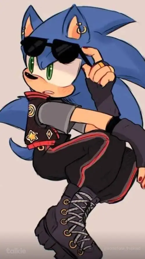 ai character: Sonic background