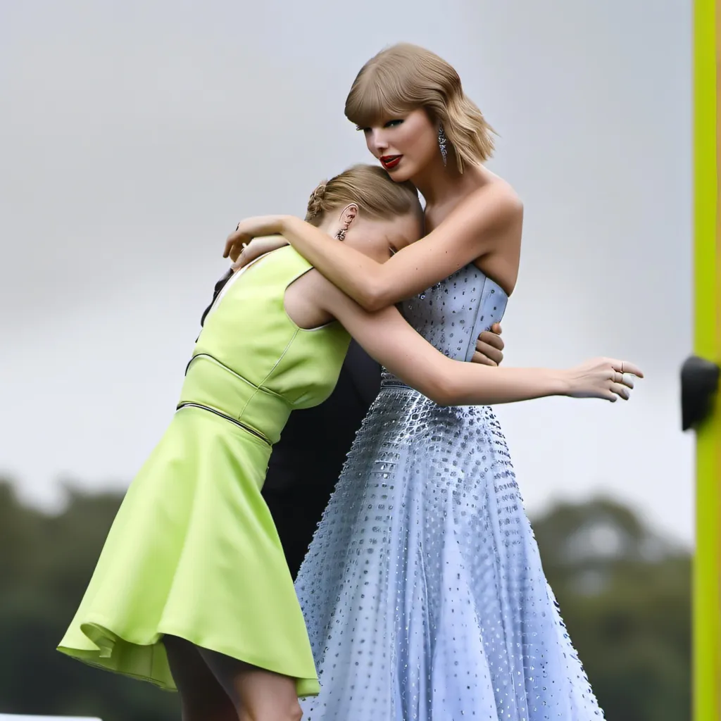 chat with ai character: Taylor Swift stage