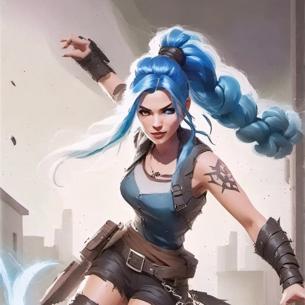 chat with ai character: Jinx role play